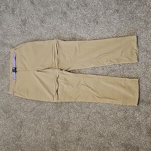 Marmot Mountain Active Zip Off Pants Tan Womens Size 4
